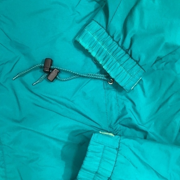 Vintage Cb Windbreaker Pullover Teal Green Unisex - Picture 5 of 8